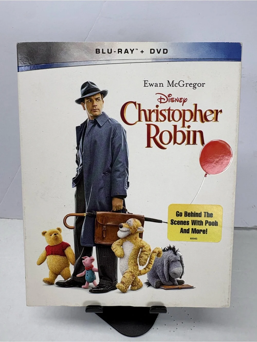 Christopher Robin      (Blu-Ray/DVD, 2018)  Disney   Ewan McGregor Like New